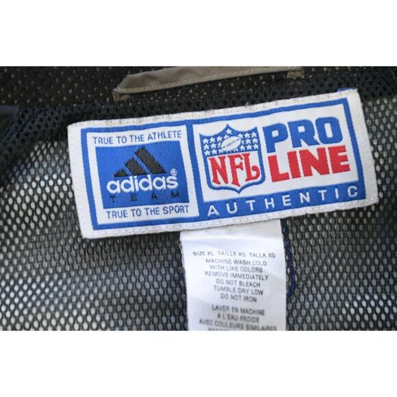 VTG Adidas Windbreaker Lined Track Jacket NFL Tampa Bay Buccaneers Mens Size XL - Picture 10 of 14